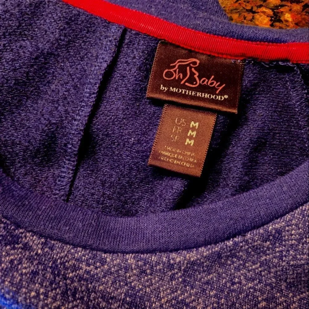 Motherhood comfortable blue